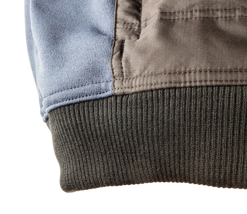 Bluza dziana ocieplana z kapturem XXL