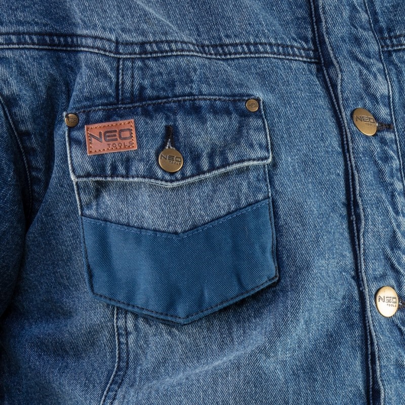 Kurtka jeansowa ocieplana denim rozm.. M