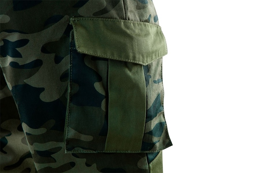 Spodnie robocze camo M