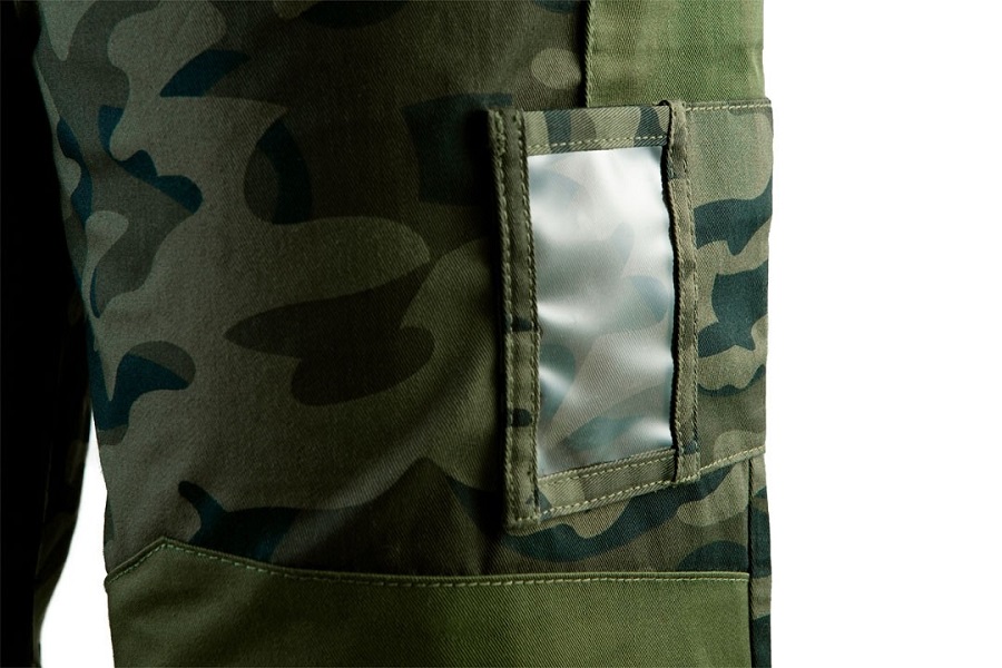 Spodnie robocze camo M