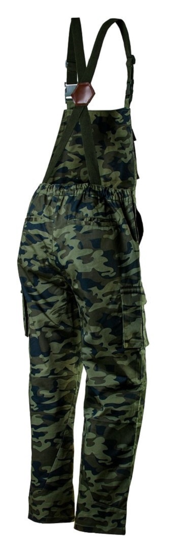 Ogrodniczki robocze camo M