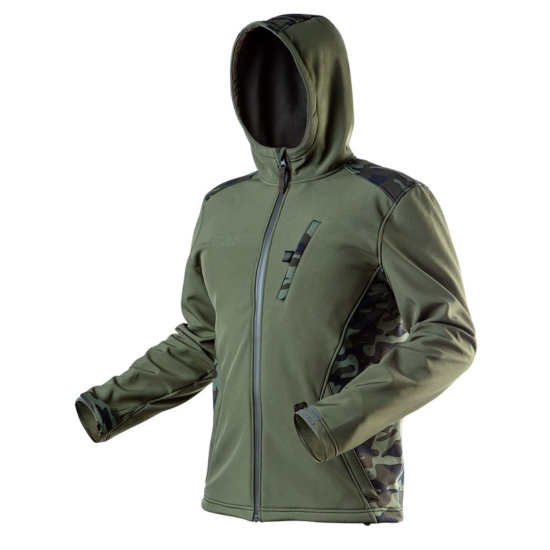 Kurtka softshell camo S