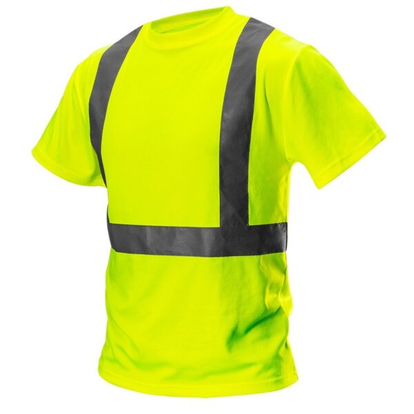 Koszulka t-shirt ostrzegawczy żółty rozmiar M
