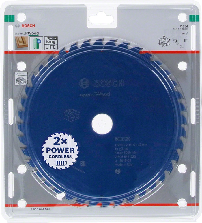 Tarcza pilarska EX WO T 216*30*40