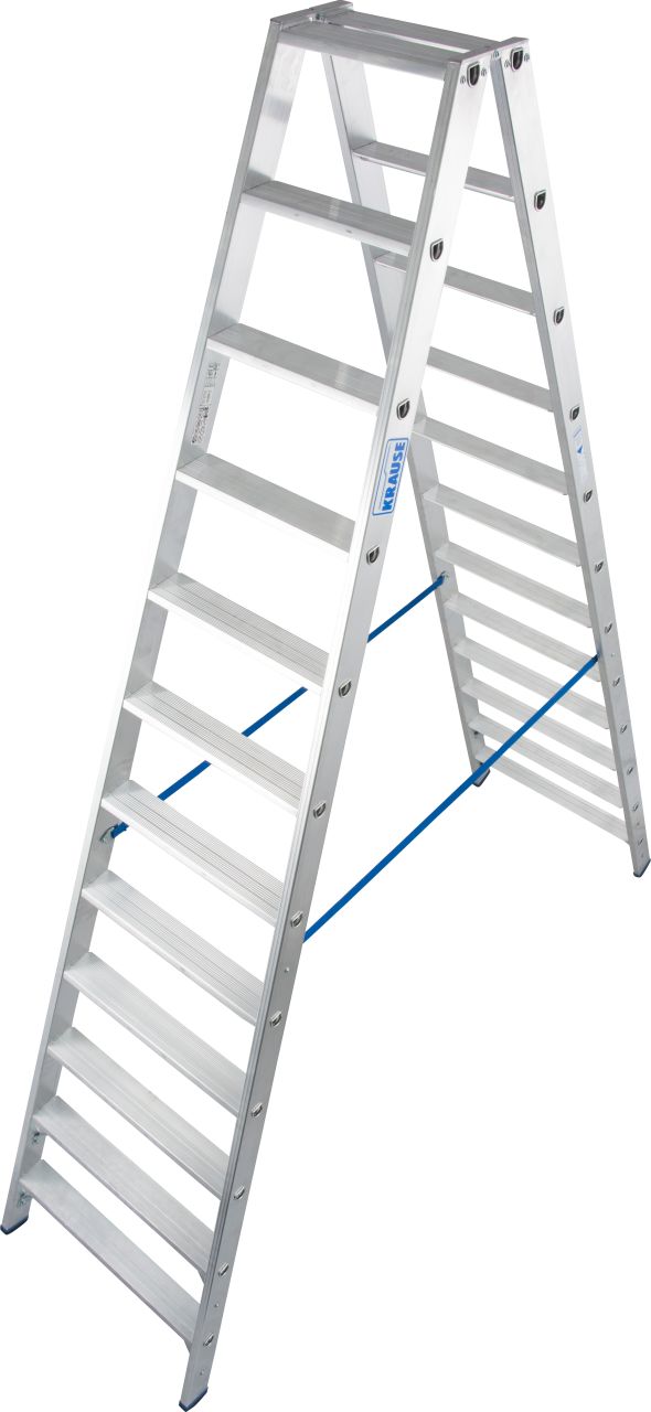 Drabina aluminiowa dwustronna stabilo 2*12 szczebli