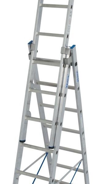Drabina aluminiowa 3-ELEMENTOWA stabilo 3*8 szczebli