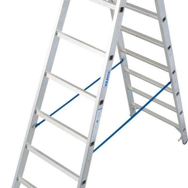 Drabina aluminiowa dwustronna stabilo 2*8 szczebli