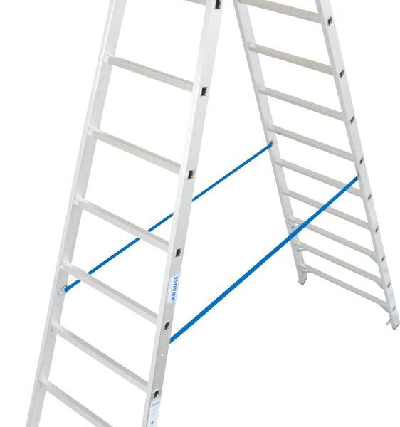Drabina aluminiowa 2-ELEMENTOWA stabilo 2*12 szczebli