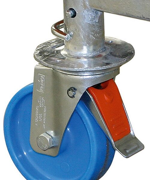 Rolki jezdne do rusztowania climtec 125mm