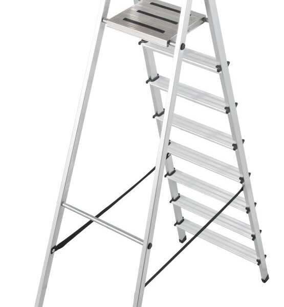 Drabina aluminiowa wolnostojąca safety 8 szczebli