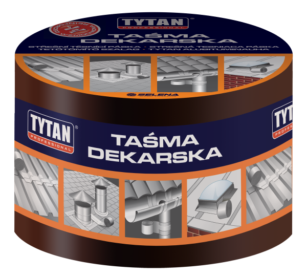 Taśma uszczelniająca dekarska 10cm*10mb brązowa