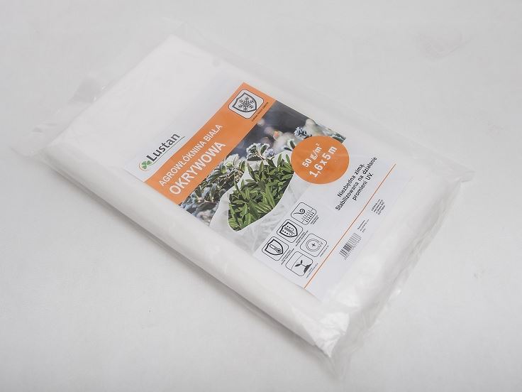 Agrowłóknina agroterm 50g biała 1.6*10M