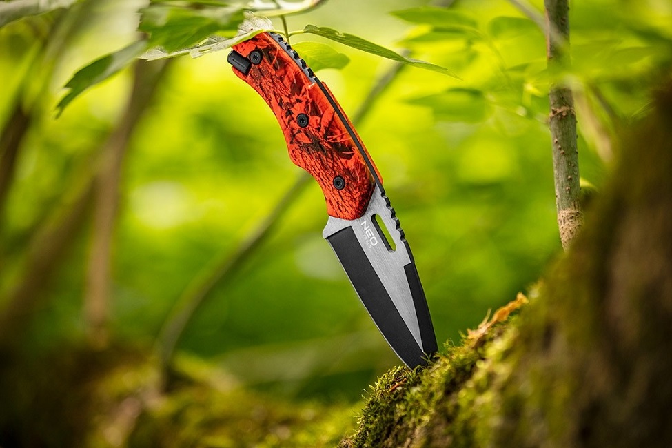 Nóż taktyczny full-tang 20cm. + krzesiwo