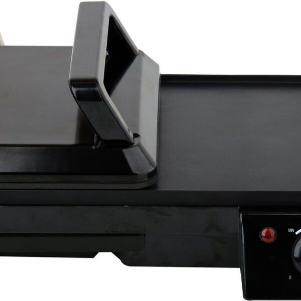 Grill elektryczny stołowy 2W1, 2000W, 40.5*25cm