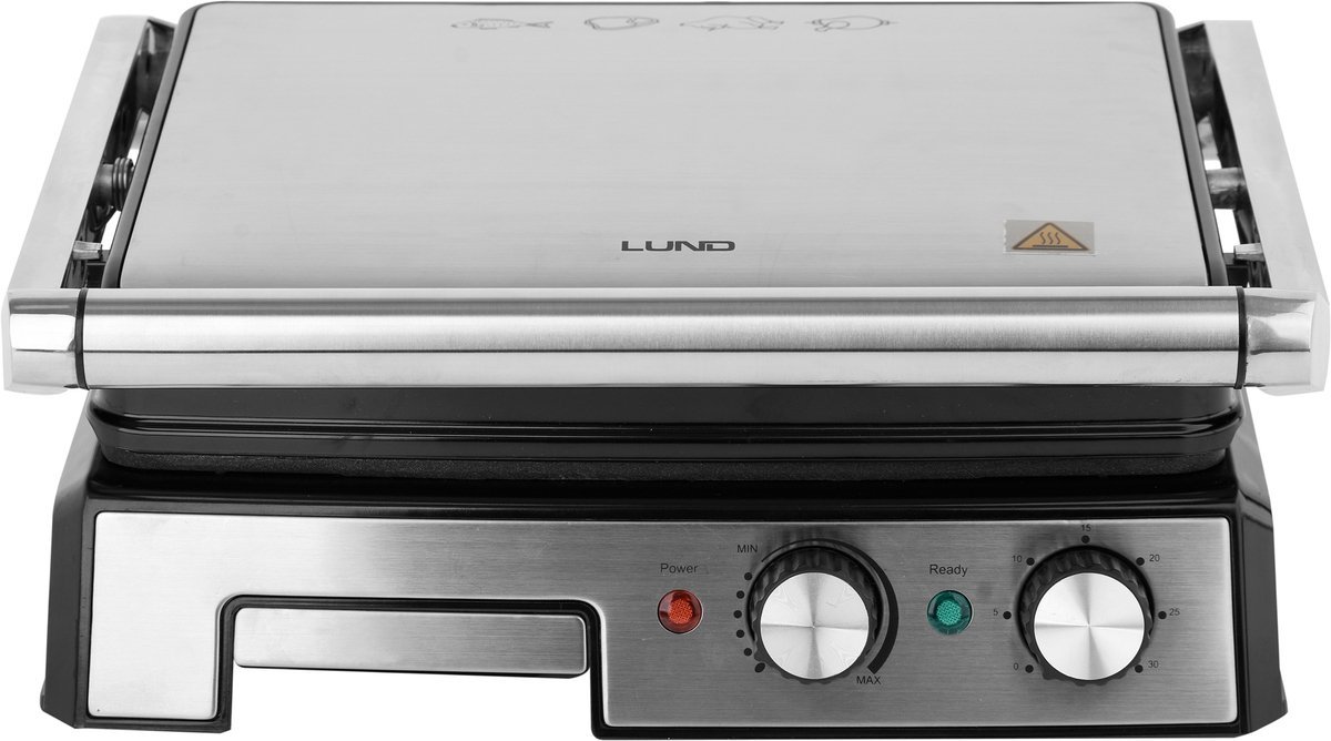 Grill elektryczny stołowy, 2000W, 29.5*24cm