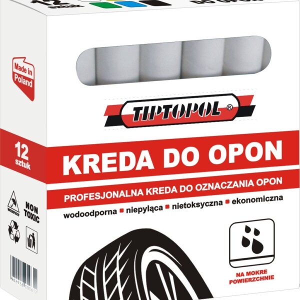Kreda do opon biała - wodoodporna