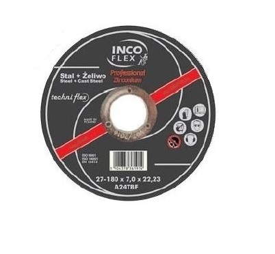 Tarcza płaska T1A 400*4.0*32 A24TBF-1 profesional