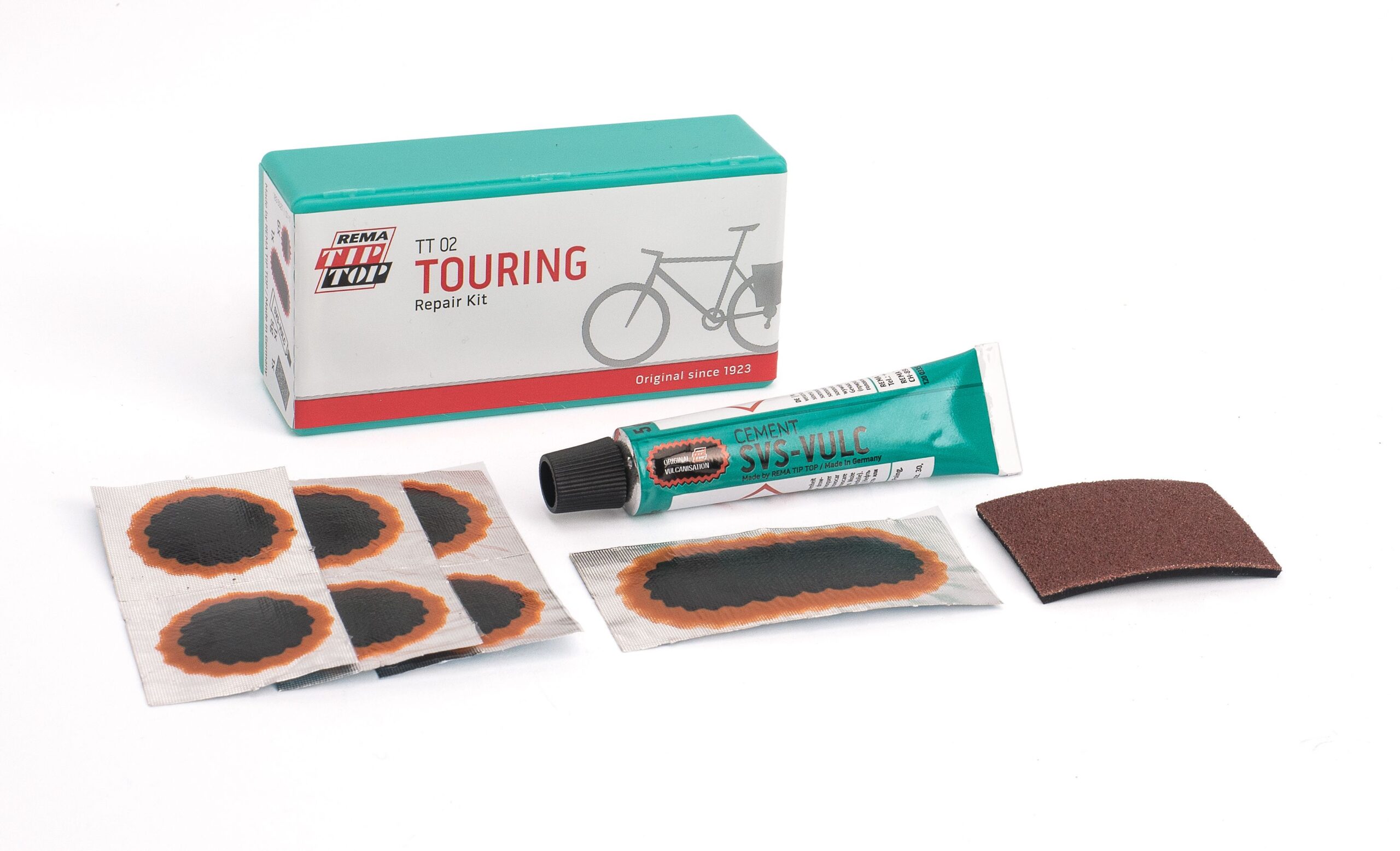 Zestaw naprawczy do dętek rowerowych TT 02 touring