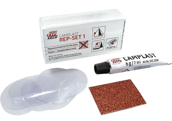 Zestaw camplast mini do naprawy namiotów, basenów