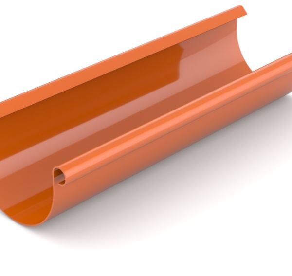 Rynna dachowa PVC 75mm/4M/CEGLASTY Bryza