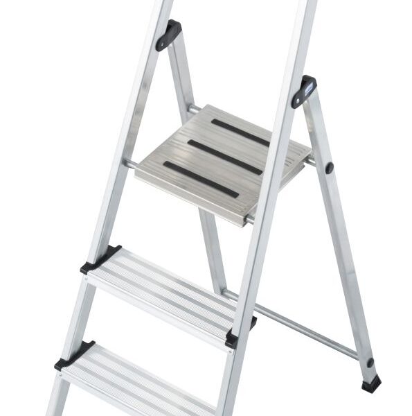 Drabina aluminiowa wolnostojąca secury multigrip 4 szczeble