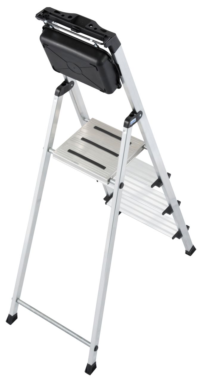 Drabina aluminiowa wolnostojąca secury multigrip 4 szczeble