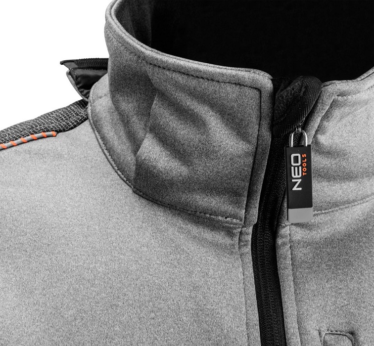 Kurtka softshell z kapturem odpinanym, rozmiar M