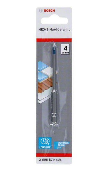 Wiertło HEX-9 hard ceramic 4*90mm
