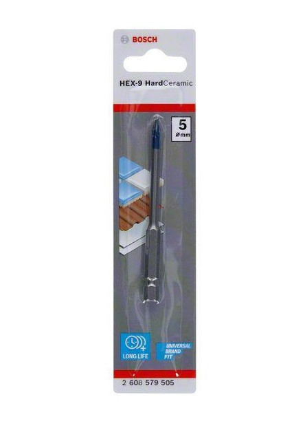 Wiertło HEX-9 hard ceramic 5*90mm