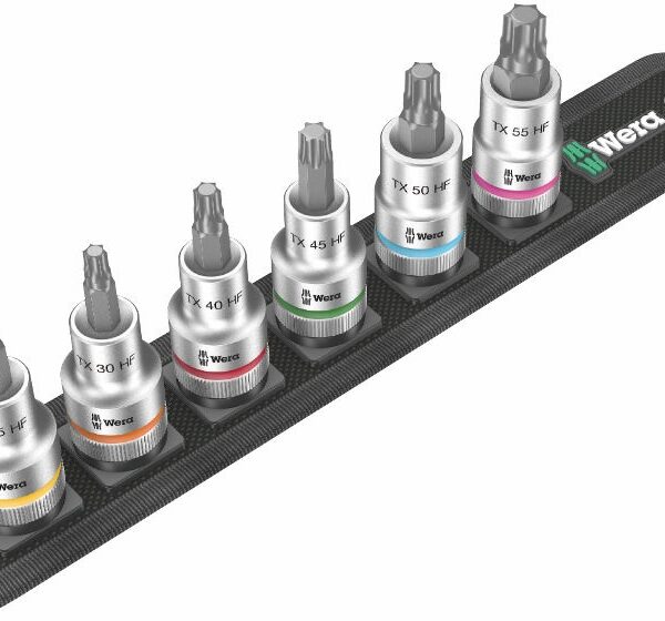 Zestaw bitów nasadowych zyklop 1/2' torx HF