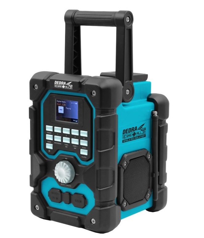 Radio akumulatorowe dab+/fm bluetooth 18V USB
