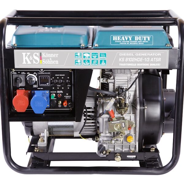 Agregat diesel 6,5 KW 3F atsr