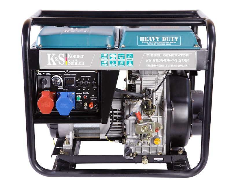 Agregat diesel 6,5 KW 3F atsr