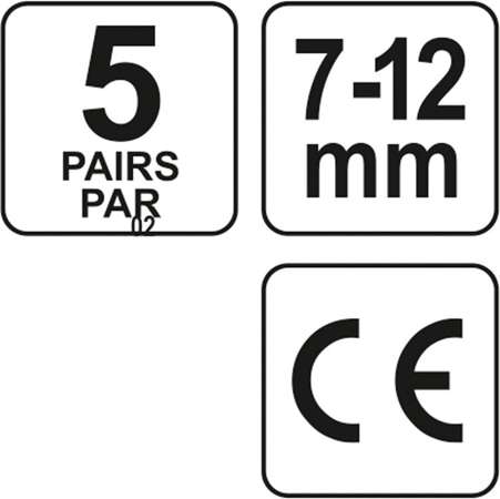 Zatyczki do uszu pianka 33DB 5PAR