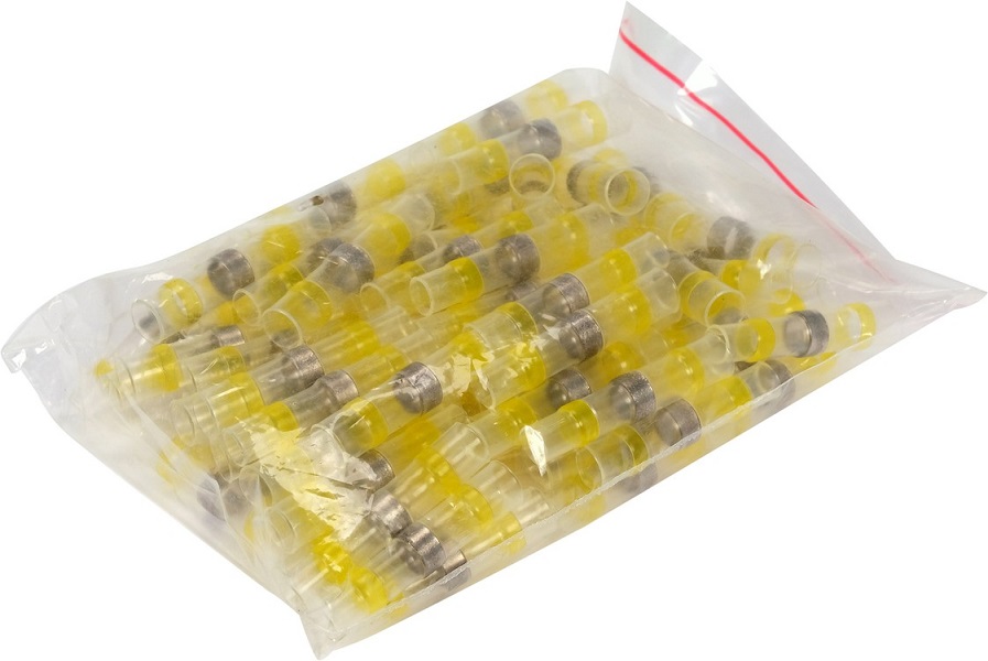 Zestaw rurek termokurczliwych z cyną 4-6MM2., 100szt