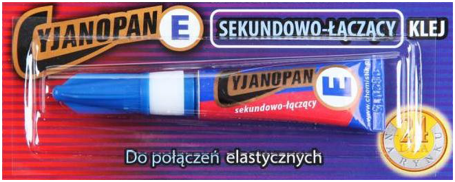 Klej Cyjanopan E elastyczny