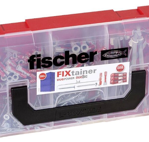 Fixtainer kołki duopower 200+WKRĘTY+DUOTEC
