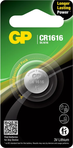 Bateria guzikowa litowa 3V CR1616
