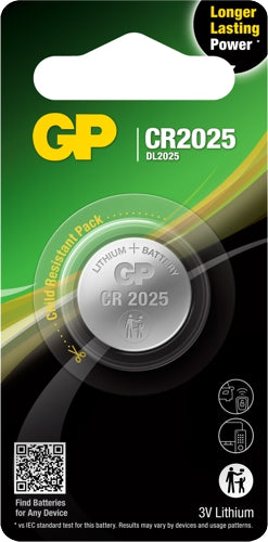 Bateria guzikowa litowa 3V CR2025