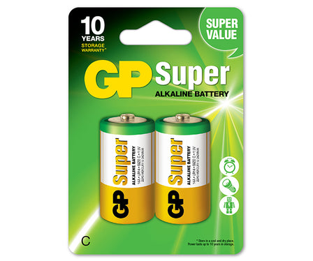 Bateria super alkaline LR14 C 1.5V 2 sztuki