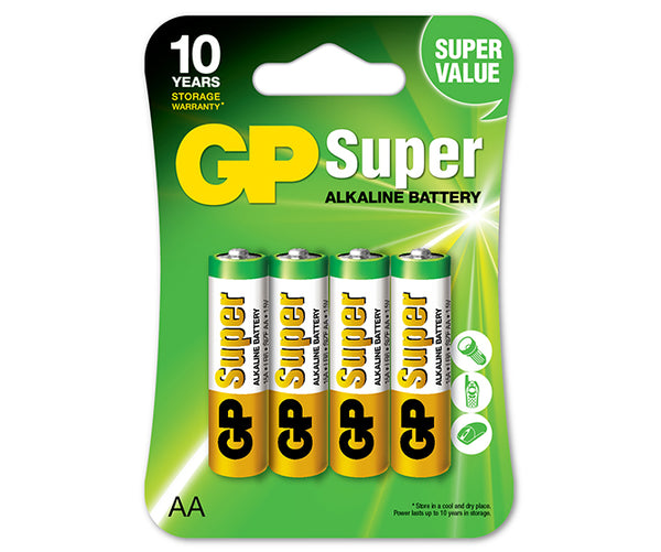 Bateria super alkaline AA LR6 1.5V 4 sztuki