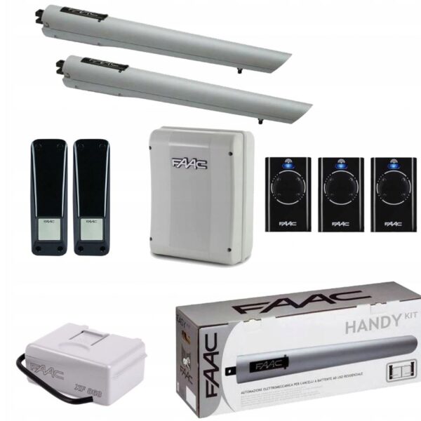 Napęd do bram skrzydłowych - zestaw startowy handy 24 V