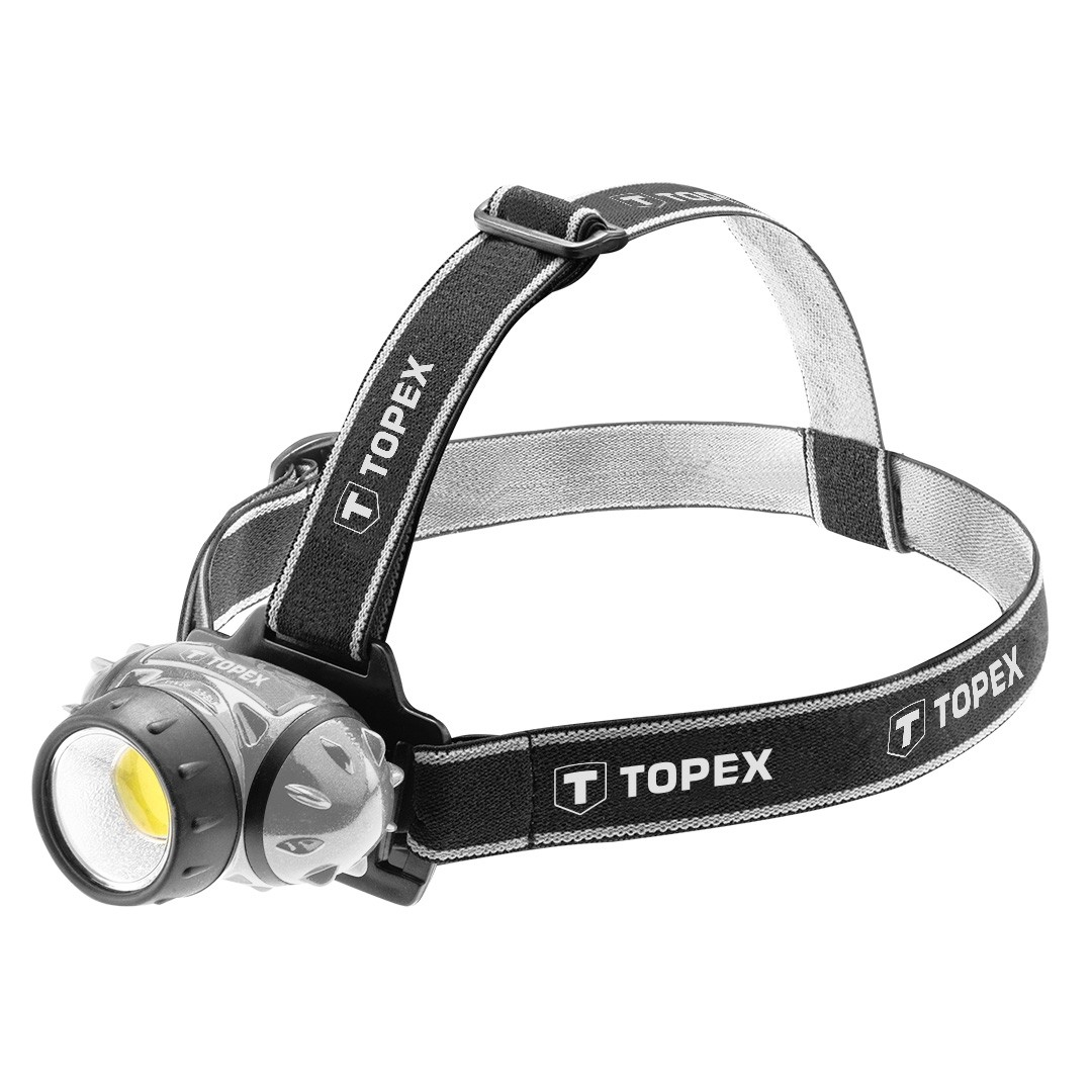 Latarka czołowa 3W LED COB 3*AAA