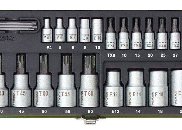 Zestaw kluczy gwiazdkowych torx 24CZ.