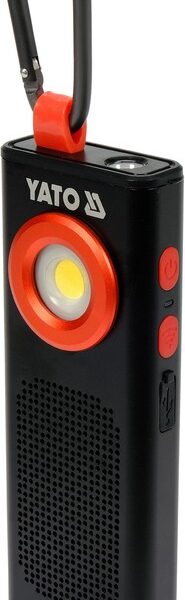 Latarka robocza 500LM, li-po 3,7V 2000MAH, 3W1