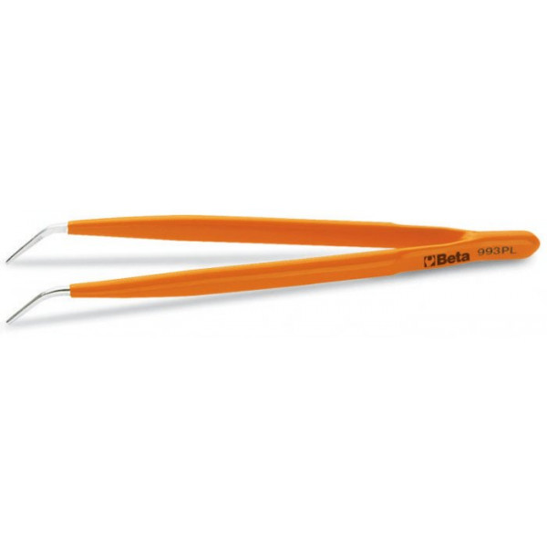 Pęseta odgięta powlekana PCV 150mm