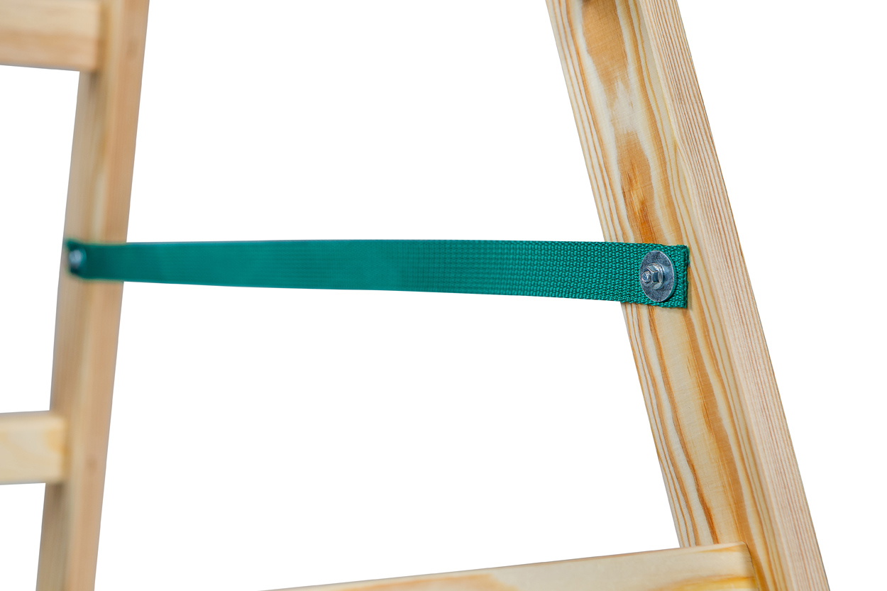 Drabina drewniana Braket standard 2X6 szczebli 182cm