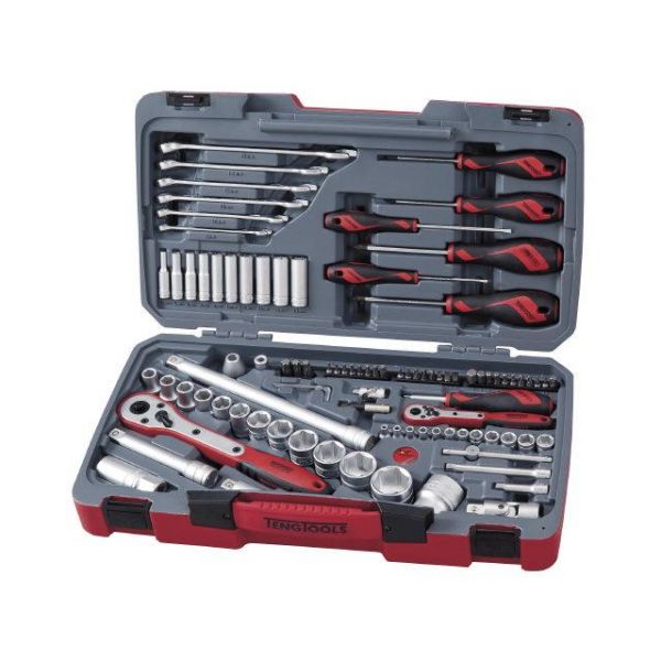 Zestaw narzędziowy 1/4'' i 1/2'' 95 elementów
