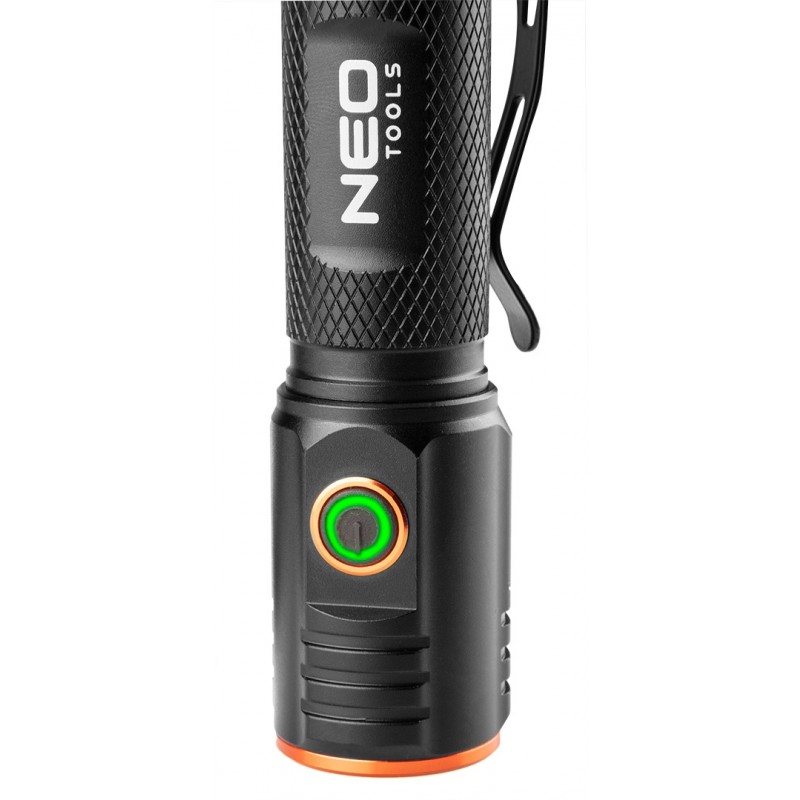 Latarka akumulatorowa USB C 2000 LM CHN LED