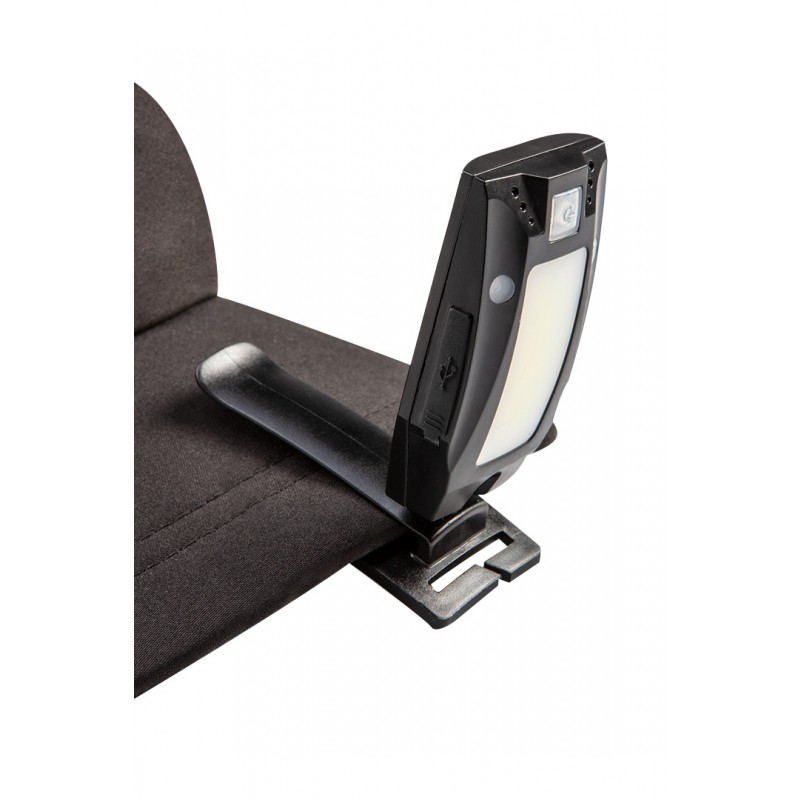 Latarka czołowa akumulatorowa USB 180LM COB led,czujnik ruch